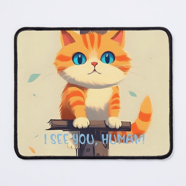 Item preview, Adventurous Kitty Perched High Illustration designed and sold by inkArtistryfine.