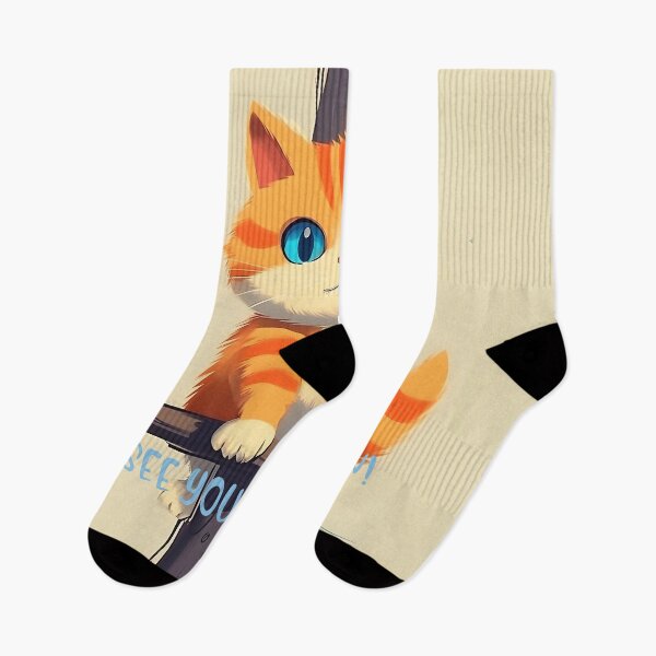 Item preview, Adventurous Kitty Perched High Illustration designed and sold by inkArtistryfine.
