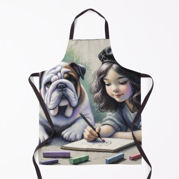 Item preview, Artist's Companion Pug Illustration designed and sold by inkArtistryfine.