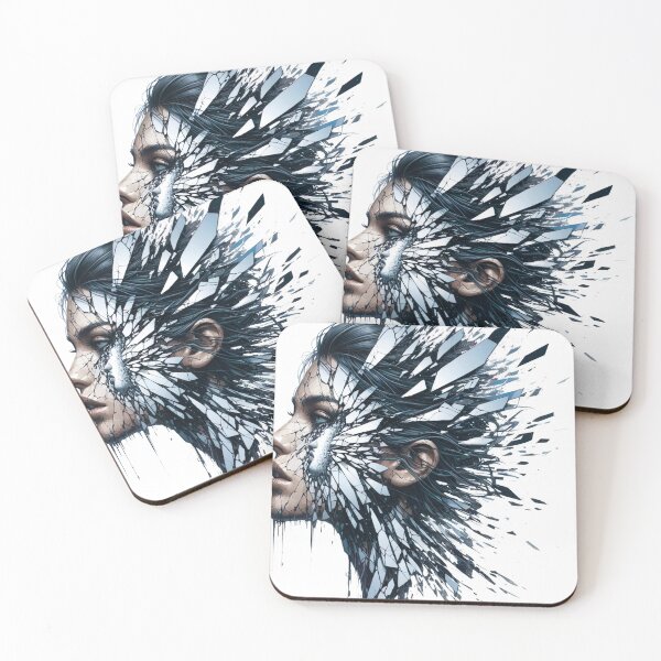 Item preview, "Captivating Photo: Broken Mirror Effect, Fragmented Visual Narrative" designed and sold by Huycao211.
