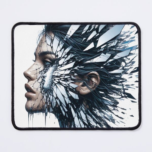 Item preview, "Captivating Photo: Broken Mirror Effect, Fragmented Visual Narrative" designed and sold by Huycao211.