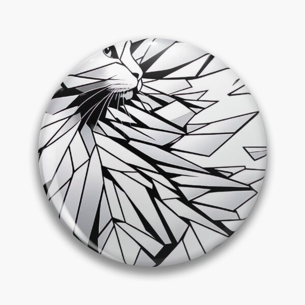 Item preview, "Captivating Cat Collage: Broken Mirror Effect, Surreal Visual Narrative" designed and sold by Huycao211.