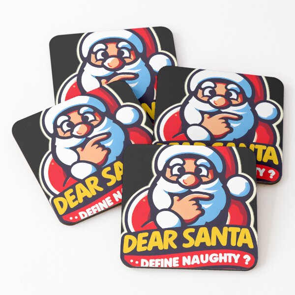Item preview, DEAR SANTA DEFINE 'NAUGHTY' designed and sold by Zatch-Bell.