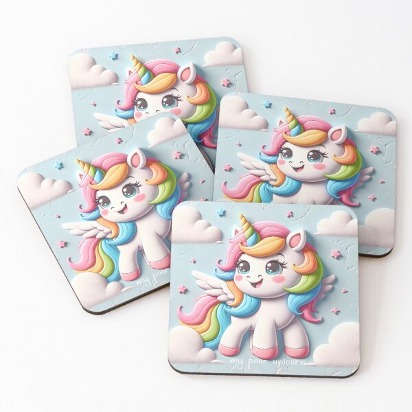 Item preview, Enchanted Pegasus Unicorn Delight designed and sold by inkArtistryfine.