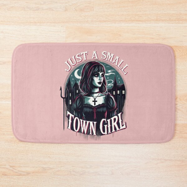 Item preview, Just a Small Town Girl Vintage Gothic Quote designed and sold by ArtadoraDesignz.