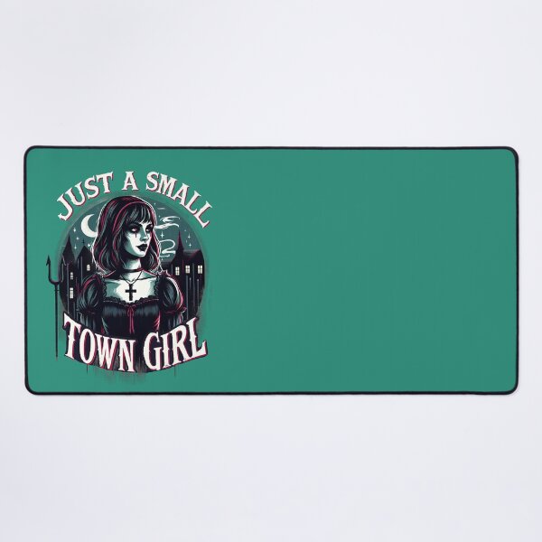 Item preview, Just a Small Town Girl Vintage Gothic Quote designed and sold by ArtadoraDesignz.