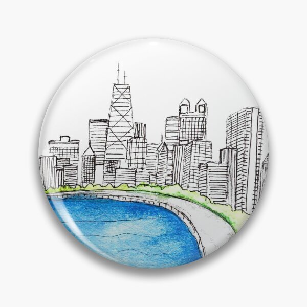 Item preview, Chicago Lakeshore designed and sold by Color Chicago.