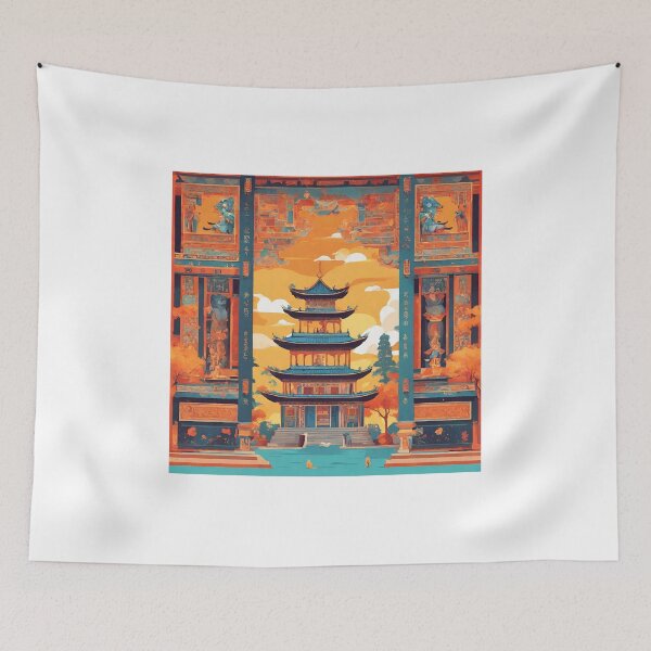 Item preview, Ancient Dynasty Oriental City (silvergoldvisionary) designed and sold by SGVisionary.