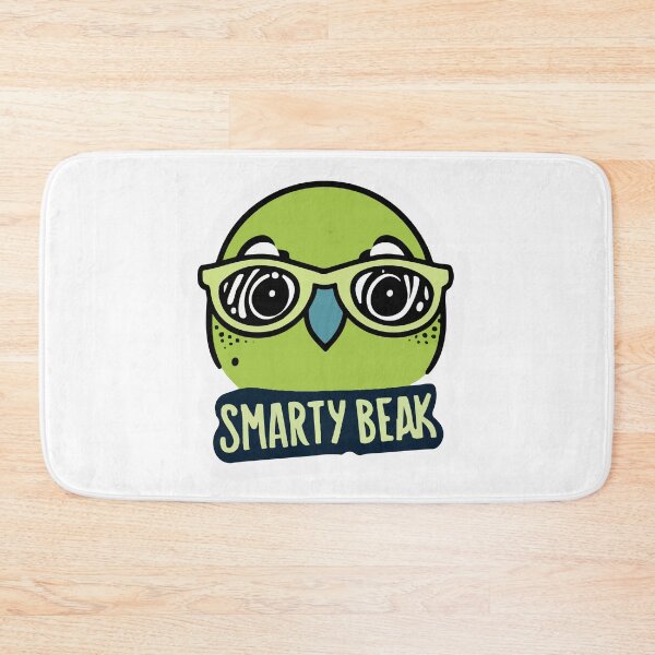 Item preview, Smarty Beak Parrotlet with Glasses - Comic Book Style Illustration designed and sold by NiftyWrx.
