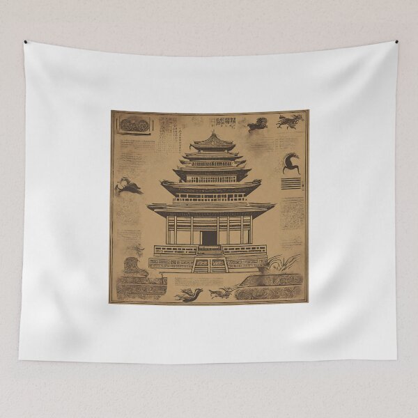 Item preview, Ancient Dynasty Oriental City (silvergoldvisionary) designed and sold by SGVisionary.