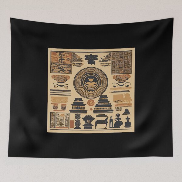 Item preview, Ancient Dynasty Oriental City (silvergoldvisionary) designed and sold by SGVisionary.