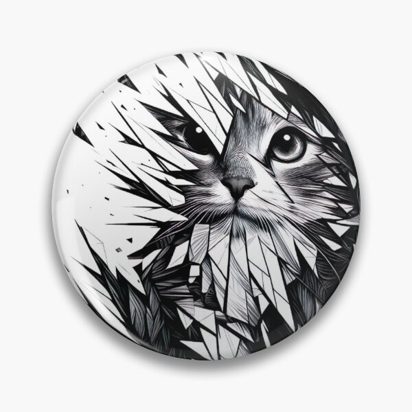 Item preview, "Diverse Cat and Dog Collage: Captivating Broken Mirror Visuals" designed and sold by Huycao211.