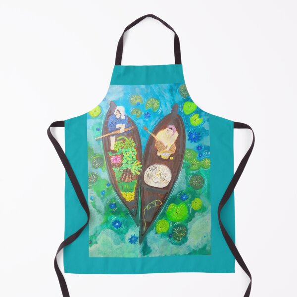 Item preview, Floating markets, Bangkok, Thailand designed and sold by Kiruthikaarts.