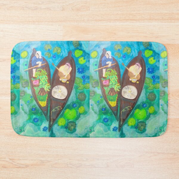 Item preview, Floating markets, Bangkok,  Thailand  designed and sold by Kiruthikaarts.