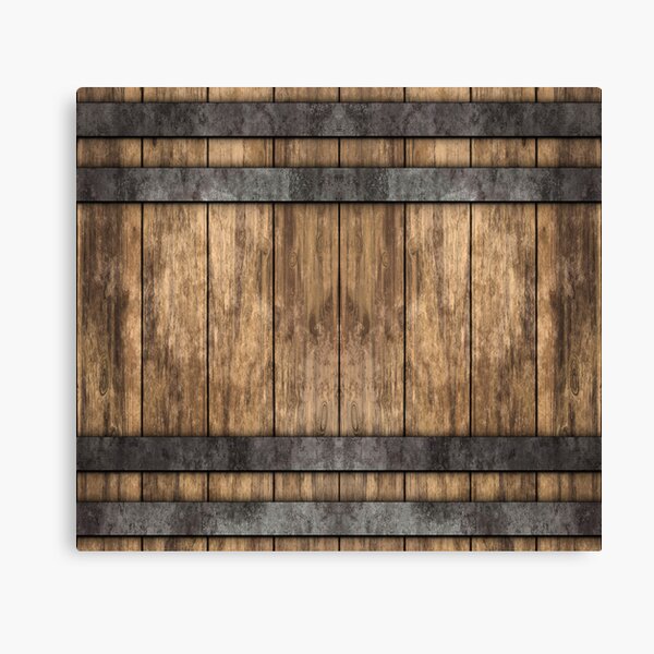 Item preview, Craft Your Spirits, Embrace History: Timeless Wooden Barrel Pattern designed and sold by Karma-n-Chaos.