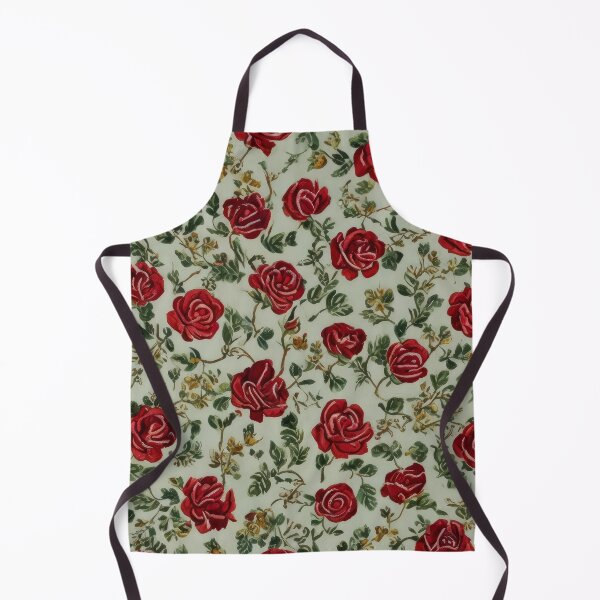 Item preview, Victorian Red Rose Pattern designed and sold by TheRedPixels.