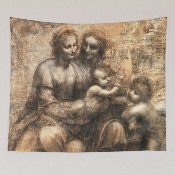 Item preview, The Burlington House Cartoon by Leonardo da Vinci - Masterful Art designed and sold by Under-TheTable.