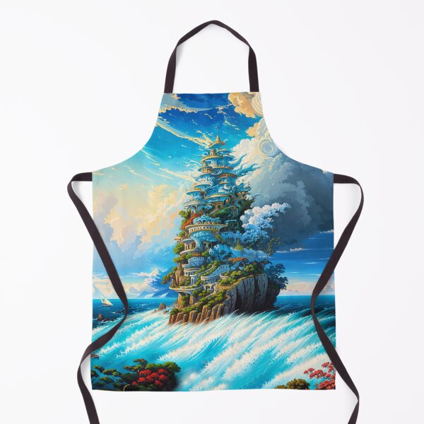 Item preview, City On the Water (OtherworldlyFantastical Place) designed and sold by DividedFortune.