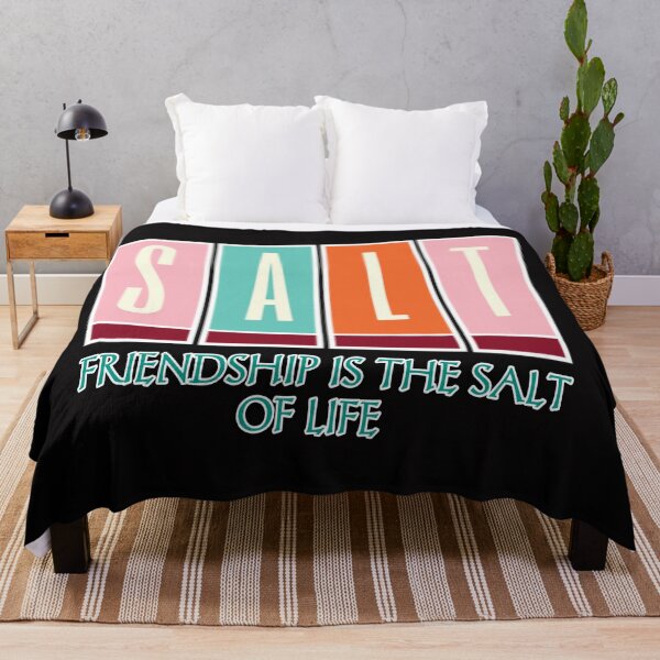 Item preview, Friendship is the salt of life designed and sold by Aiyinyangart.