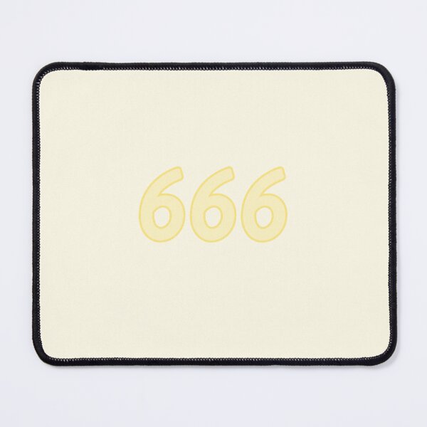 Item preview, Yellow Angel Number - 666 designed and sold by alykalydaly.