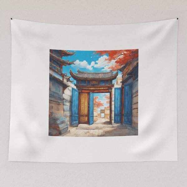 Item preview, Ancient Dynasty Oriental City (silvergoldvisionary) designed and sold by SGVisionary.