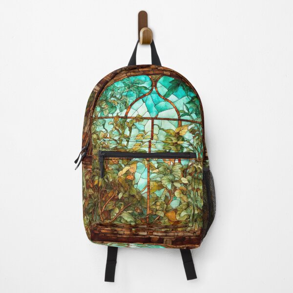 Item preview, Stained Glass Window In An Old Abandoned Mansion designed and sold by LanaGustavsson.