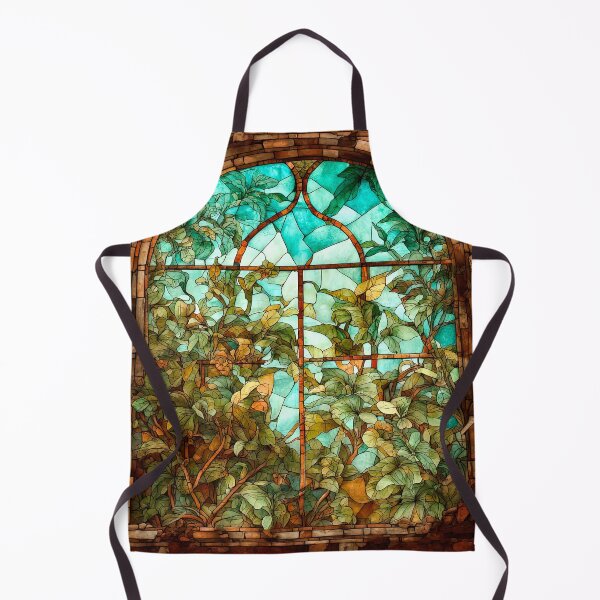 Item preview, Stained Glass Window In An Old Abandoned Mansion designed and sold by LanaGustavsson.