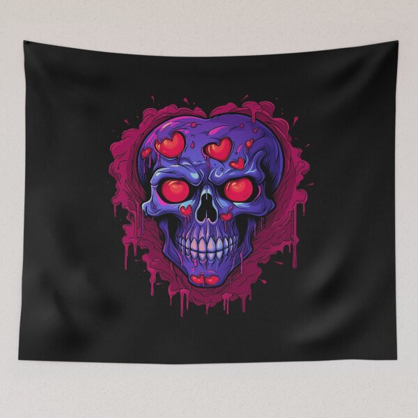 Item preview, American Traditional Skeleton with Heart Tattoo designed and sold by Goku Creations.