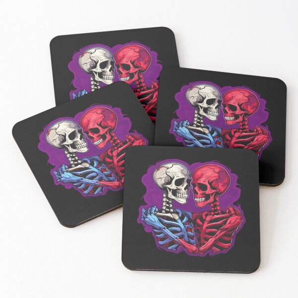 Item preview, American Traditional Skeleton Holding Hands Tattoo designed and sold by Goku Creations.