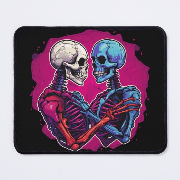 Item preview, American Traditional Skeleton Holding Hands Tattoo designed and sold by Goku Creations.