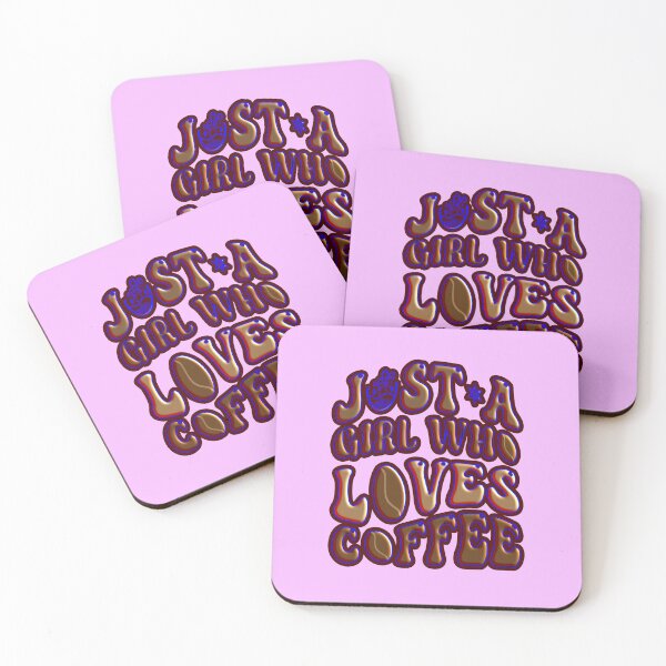 Item preview, Just A Girl Who Loves Coffee #4 designed and sold by creativerooney.