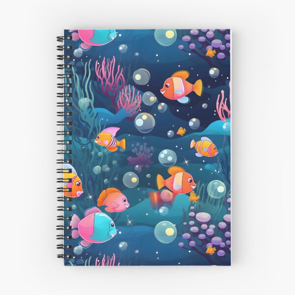 Item preview, undersea life seamless digital pattern  designed and sold by Borwornkiet.