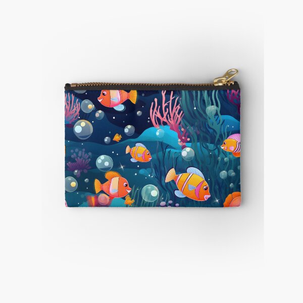 Item preview, undersea life seamless digital pattern  designed and sold by Borwornkiet.