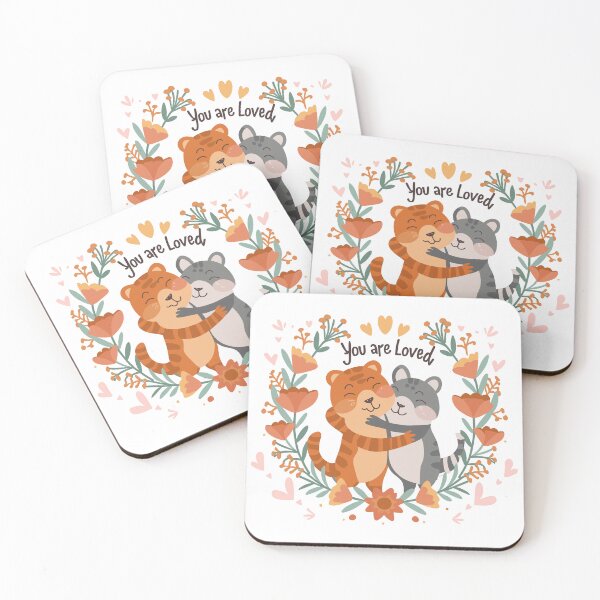 Item preview, Universal Love - You are Loved: Affectionate Cats Collection designed and sold by HahaHandlesHub.