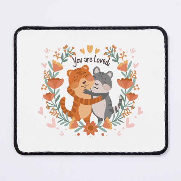 Item preview, Universal Love - You are Loved: Affectionate Cats Collection designed and sold by HahaHandlesHub.