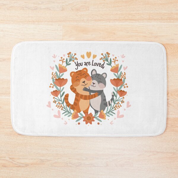 Item preview, Universal Love - You are Loved: Affectionate Cats Collection designed and sold by HahaHandlesHub.