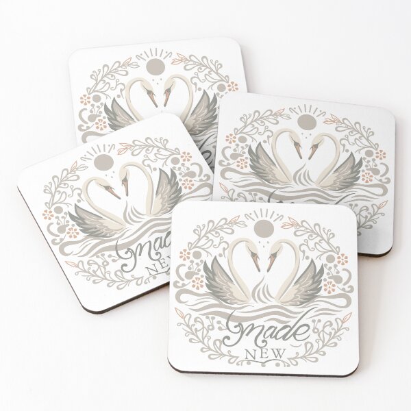 Item preview, Faithful Swan - Made New : Christian Renewal Collection designed and sold by HahaHandlesHub.