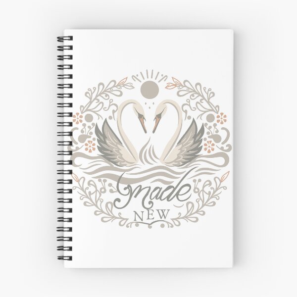 Item preview, Faithful Swan - Made New : Christian Renewal Collection designed and sold by HahaHandlesHub.
