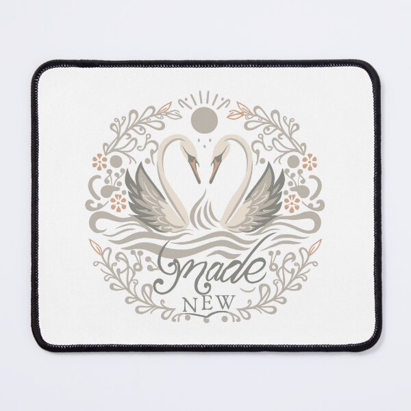 Item preview, Faithful Swan - Made New : Christian Renewal Collection designed and sold by HahaHandlesHub.