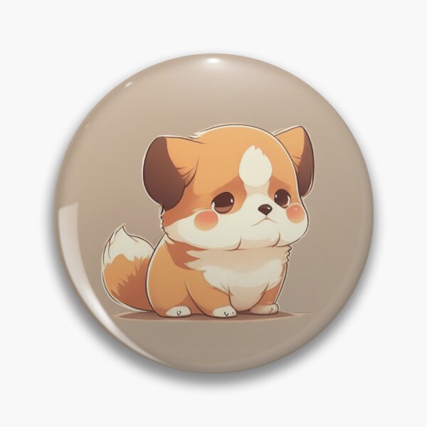 Item preview, Ruffy - Cute Puppy Cartoon designed and sold by CuddlesCartoons.