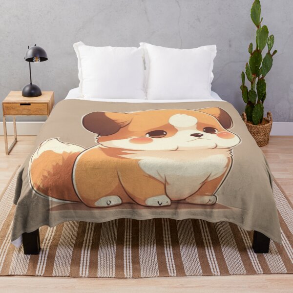 Item preview, Ruffy - Cute Puppy Cartoon designed and sold by CuddlesCartoons.