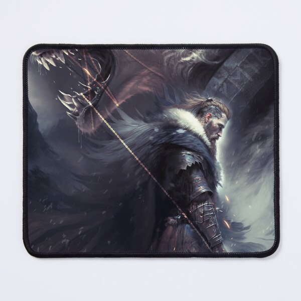 Item preview, Tyr and Fenrir designed and sold by ikaruna.