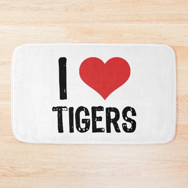 Item preview, I Love Tigers designed and sold by The "I Love Everything" Shop.