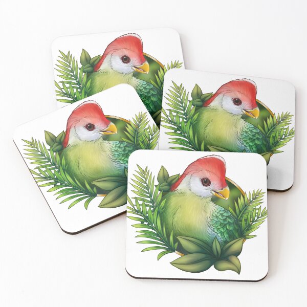 Item preview, Red-Crested Turaco designed and sold by CatfeatherArt.