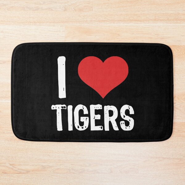 Item preview, I Love Tigers designed and sold by The "I Love Everything" Shop.