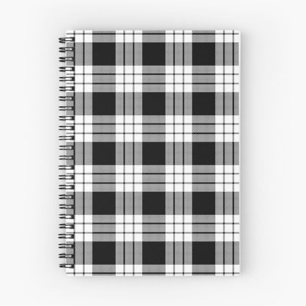 Item preview, MacFarlane Black and White Tartan designed and sold by kerrychantt.