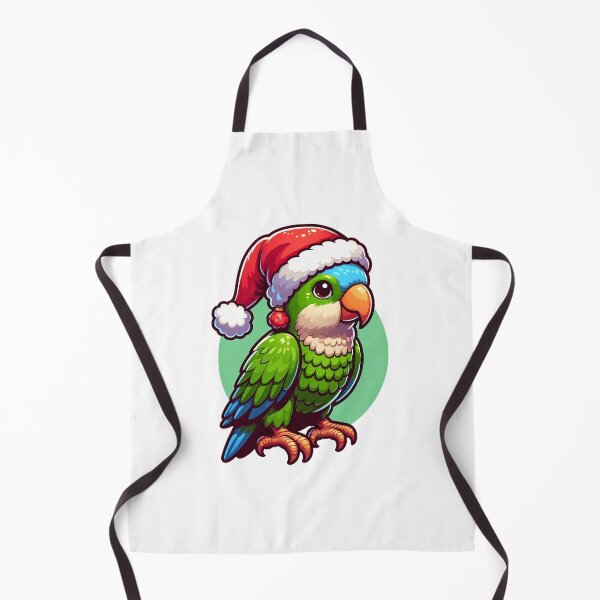 Item preview, Quaker Parrot Merry Christmas designed and sold by MushroomHut.
