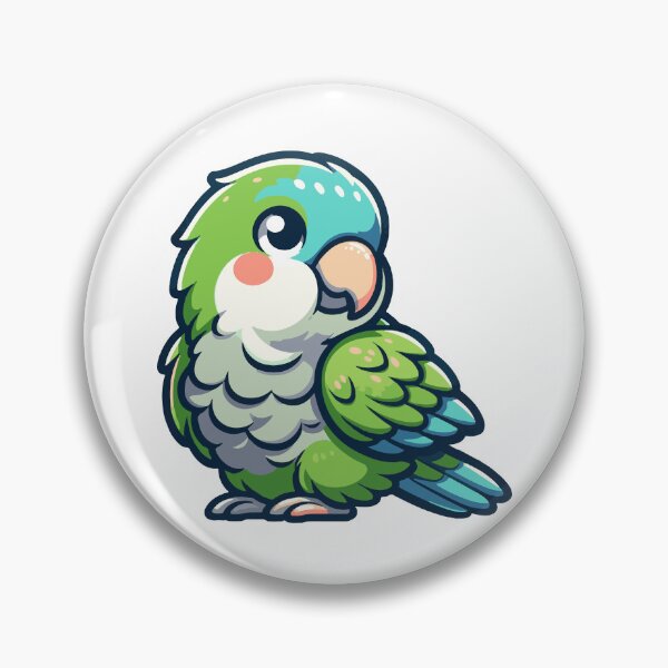 Item preview, Cute Quaker Parrot designed and sold by MushroomHut.