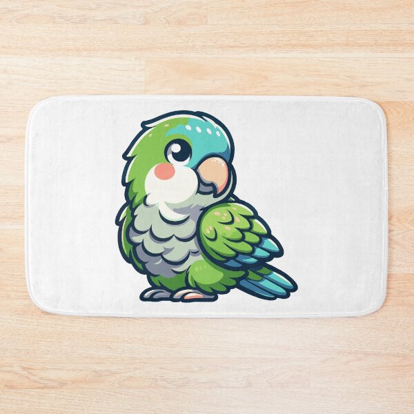 Item preview, Cute Quaker Parrot designed and sold by MushroomHut.