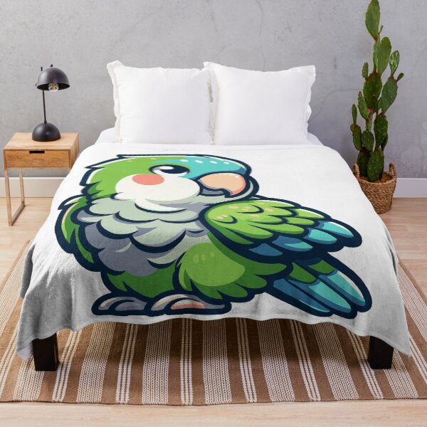 Item preview, Cute Quaker Parrot designed and sold by MushroomHut.